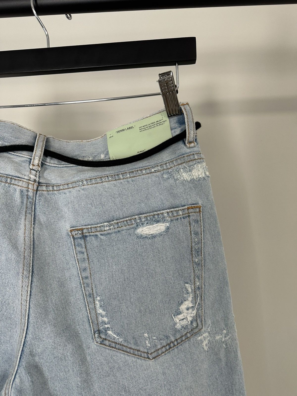 Off-White OFF-WHITE “Temperature” Denim Jeans Size US 31 - 14 Thumbnail
