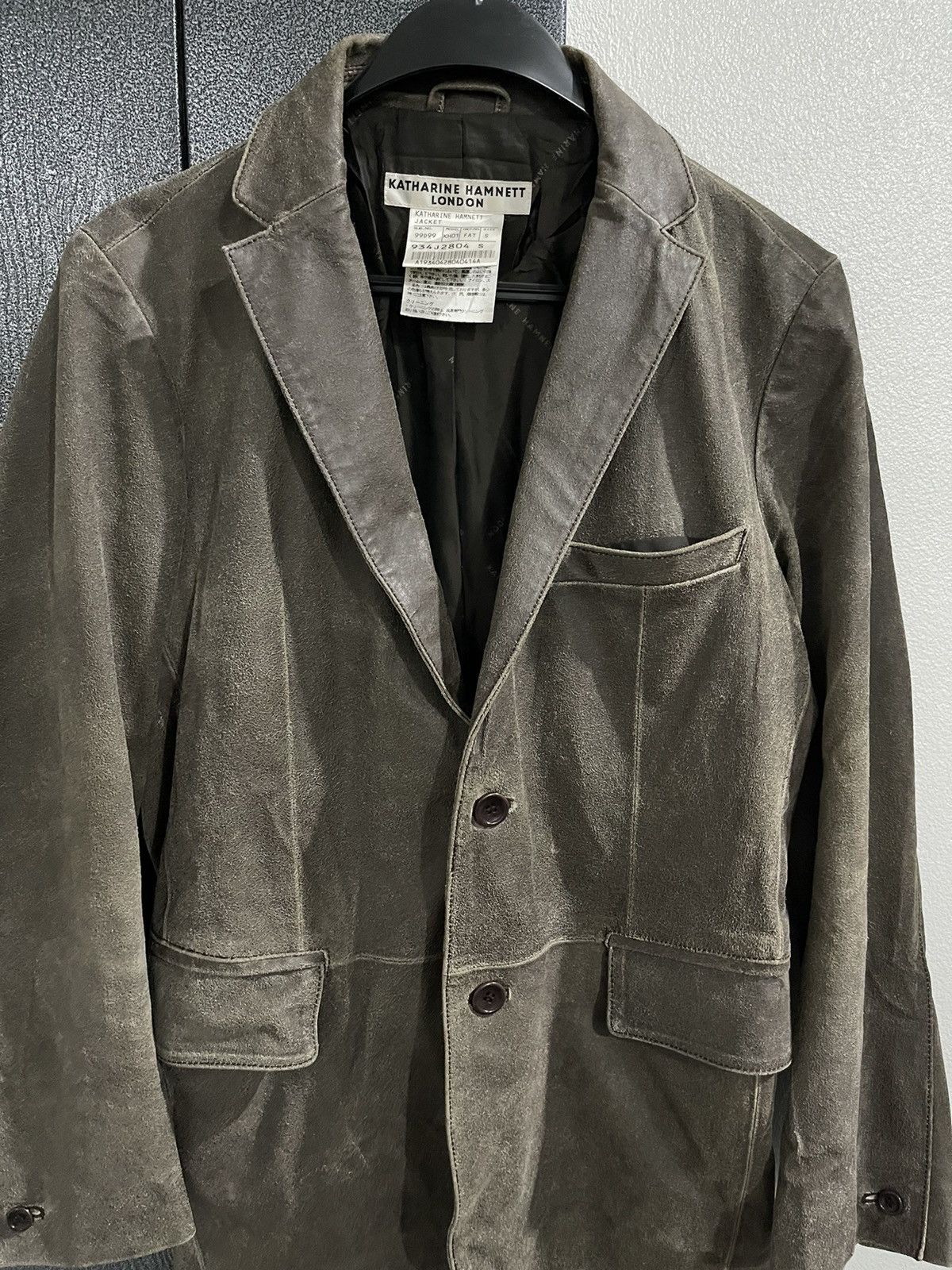 Katharine Hamnett London Vintage Katharine Hamnett London Cow Leather Jacket Size US S / EU 44-46 / 1 - 4 Thumbnail