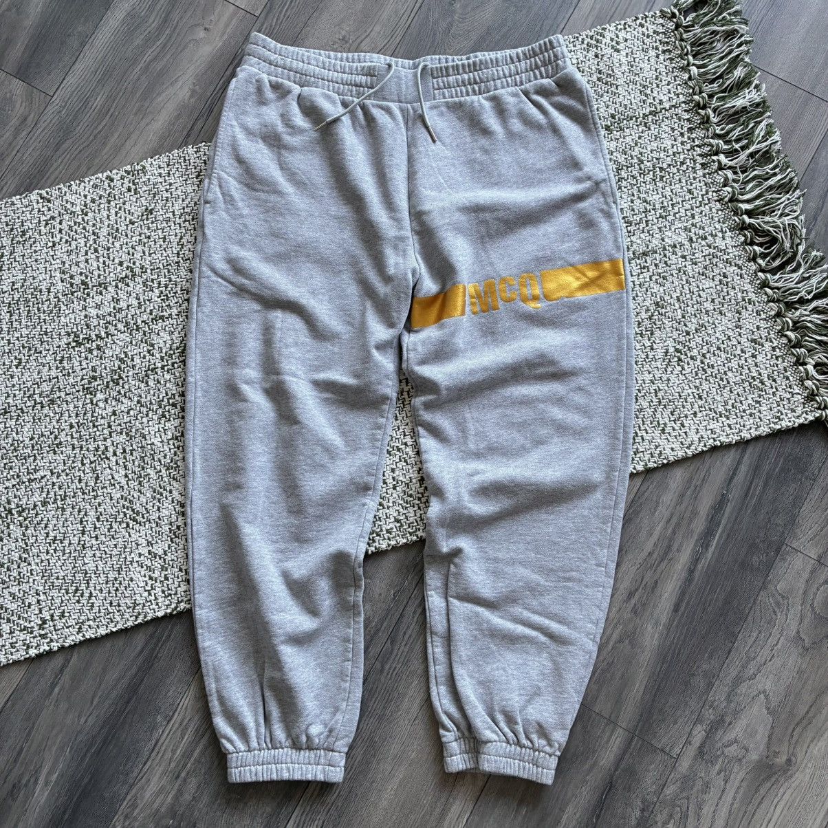 Alexander McQueen Alexander McQueen Graffiti Joggers in Grey Melange Size US 34 / EU 50 - 1 Thumbnail