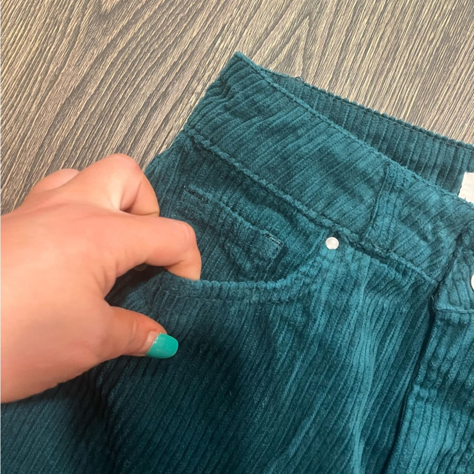Pacsun PacSun Womens A-Line Corduroy Mini Skirt High Rise Cotton 26 Size 26" / US 2 / IT 38 - 3 Thumbnail