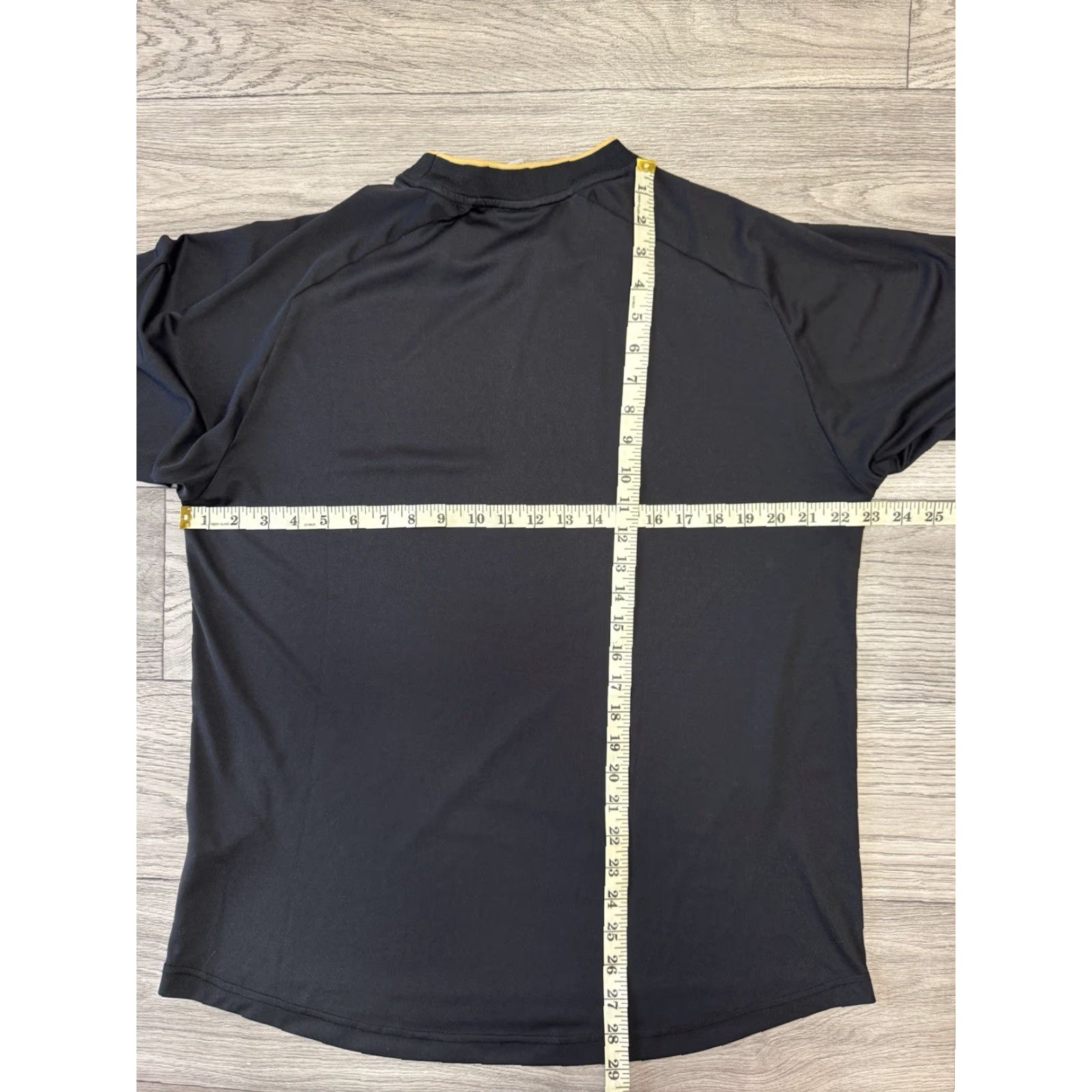 Nike Nike Dri-Fit Training Top Black Gold Football Shirt Jersey L Mens Shirt Size US L / EU 52-54 / 3 - 3 Thumbnail