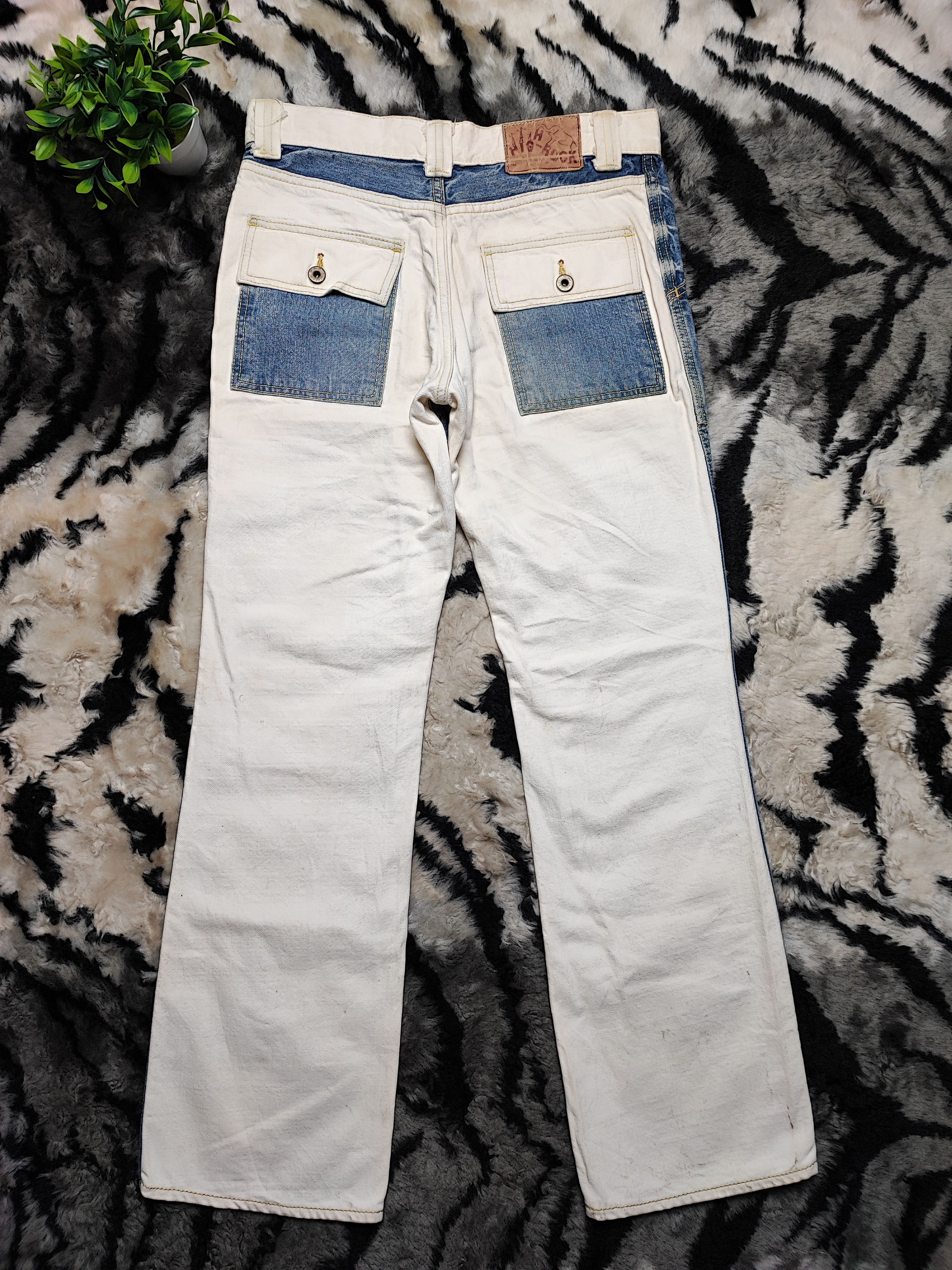 Japanese Brand High Rock Bushpant Jeans Cotton Flare Boot Cut Size US 30 / EU 46 - 12 Thumbnail