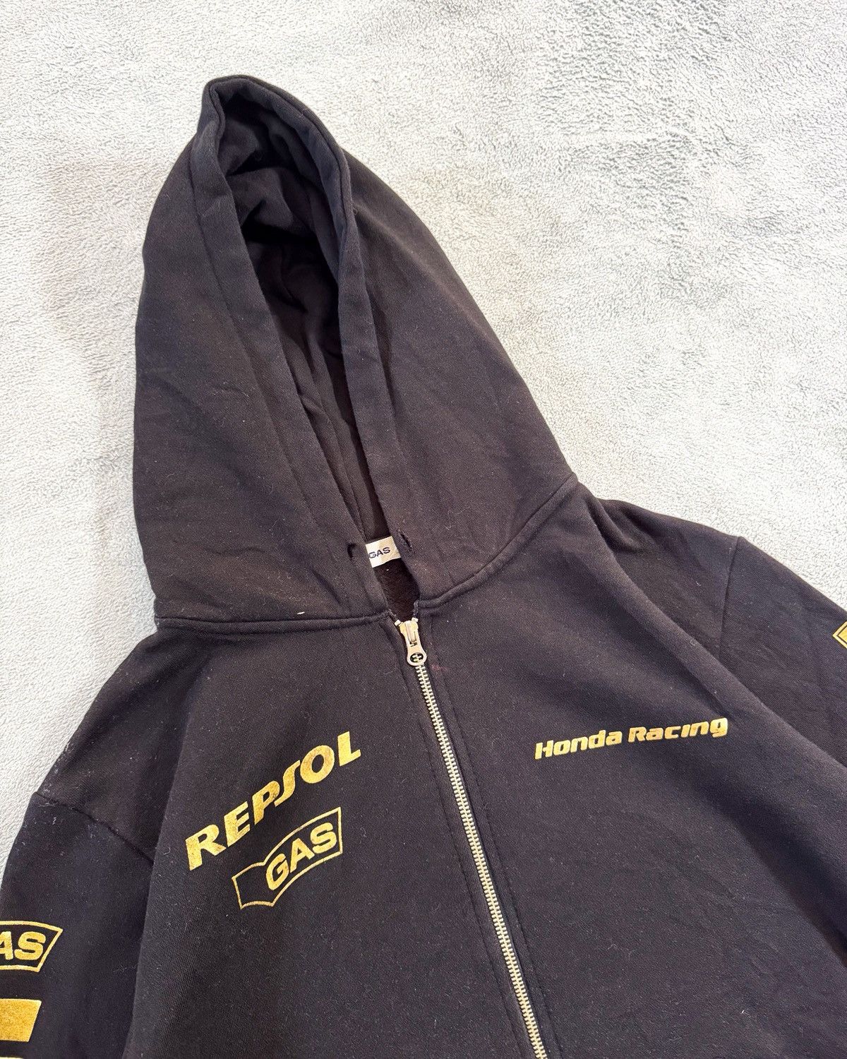GAS Honda Racing by GAS Full Zipper Hoodie Size US L / EU 52-54 / 3 - 3 Thumbnail