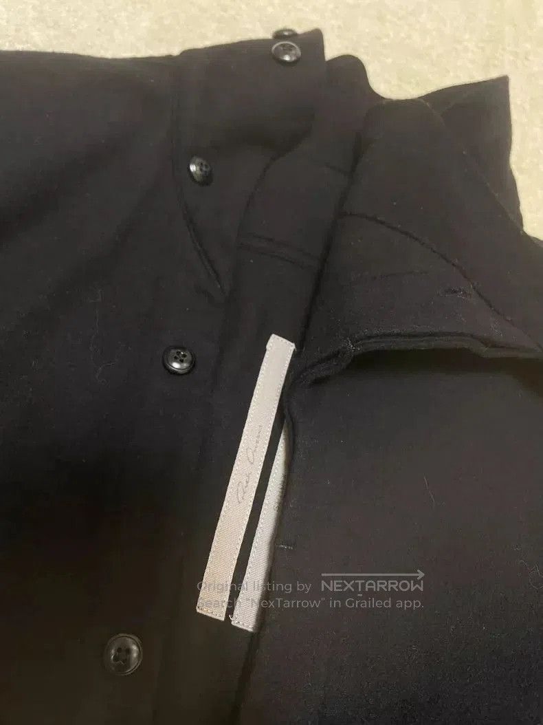 Rick Owens Rick Owens 15FW Wool Shirt. Size US S / EU 44-46 / 1 - 4 Thumbnail