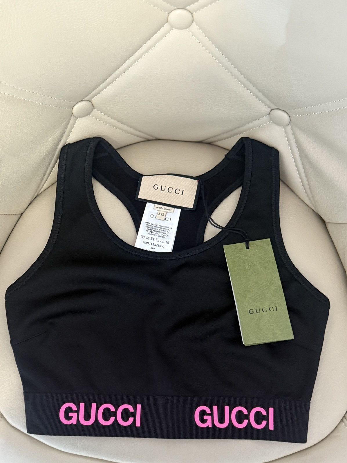 Gucci Gucci Jersey top Size XXS / US 00 / IT 34 - 8 Thumbnail