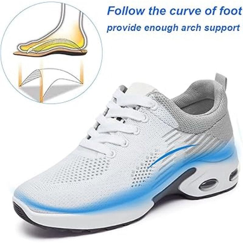Other Padgene Women's Size 10 Breathable Mesh Lace-Up Sneakers Size US 10 / IT 40 - 4 Thumbnail