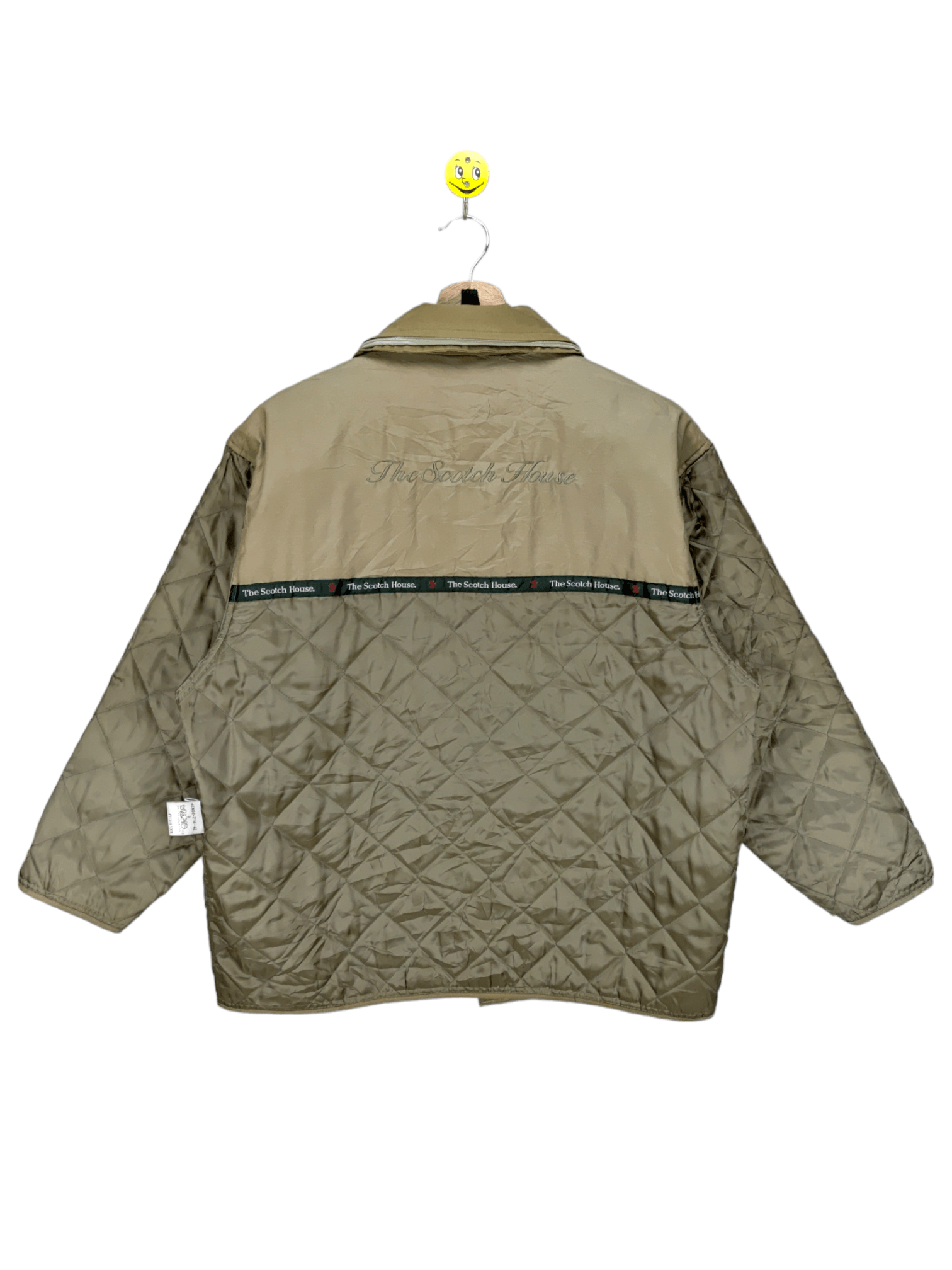 Japanese Brand Steals🔥Vintage Quilted Jacket Reversible by Scotch House Size US S / EU 44-46 / 1 - 2 Thumbnail