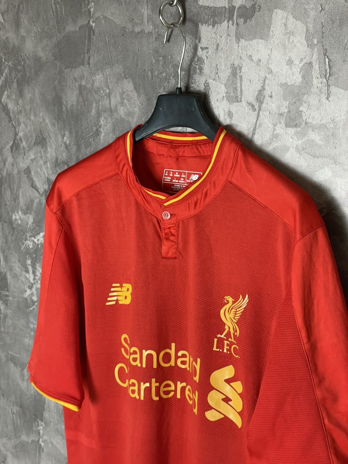 New Balance New Balance Liverpool 2015-16 Home Soccer Football Jersey Size US L / EU 52-54 / 3 - 7 Thumbnail