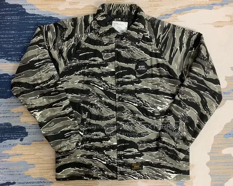 Wtaps Wtaps Tiger striped hoodie Size US M / EU 48-50 / 2 - 1 Thumbnail