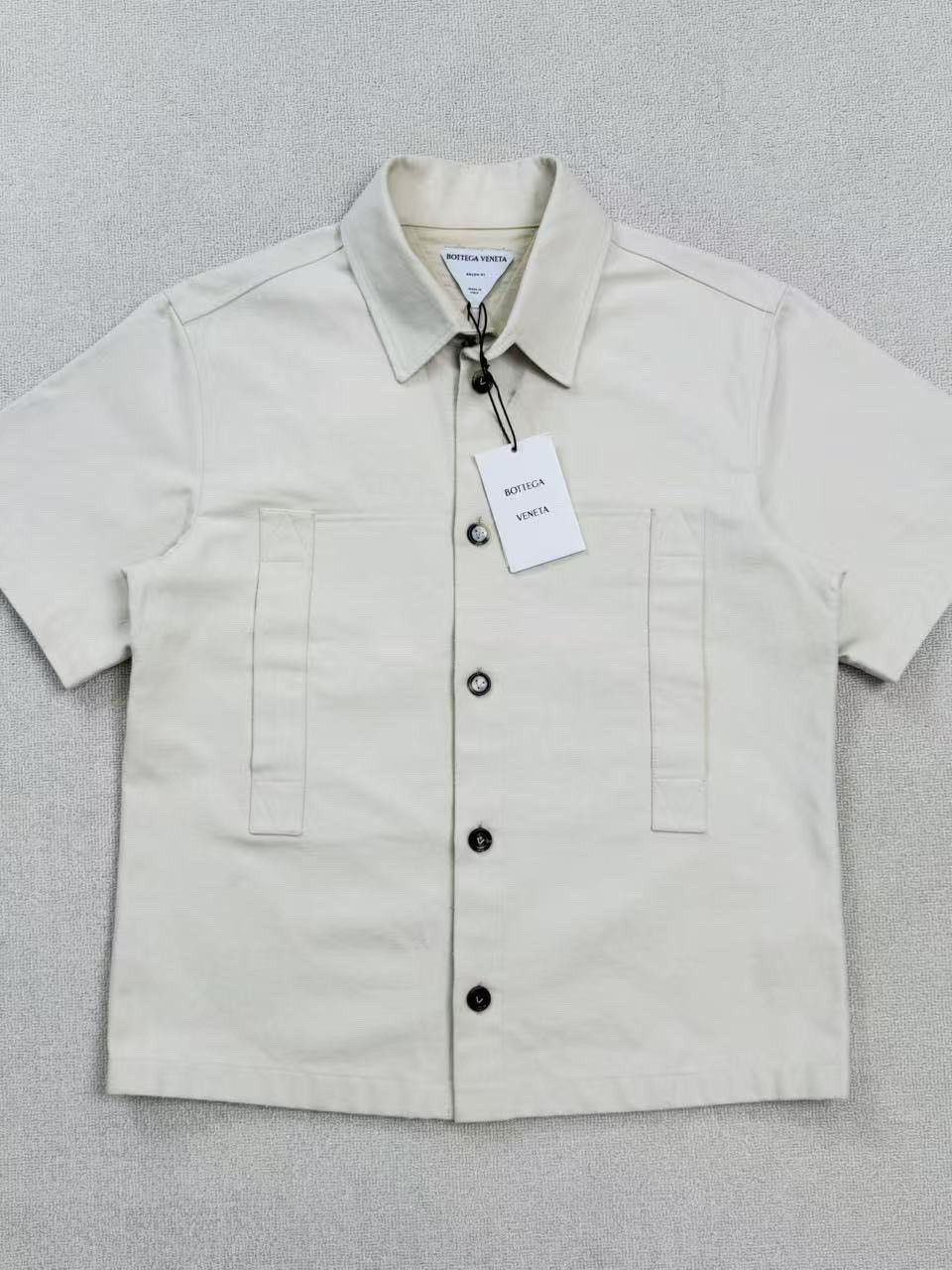 Bottega Veneta Bottega Veneta Salon 01 Cotton Button Up Shirt Size M Size US M / EU 48-50 / 2 - 1 Thumbnail