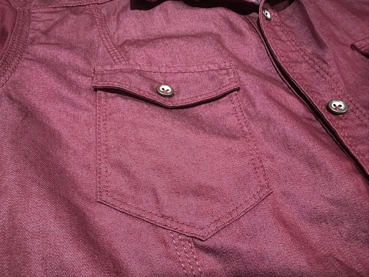 HIDEAWAYS 🔥SickY2K Hideaways Nicole Waxed Shirt 3/4 Sleeve Size US M / EU 48-50 / 2 - 6 Thumbnail