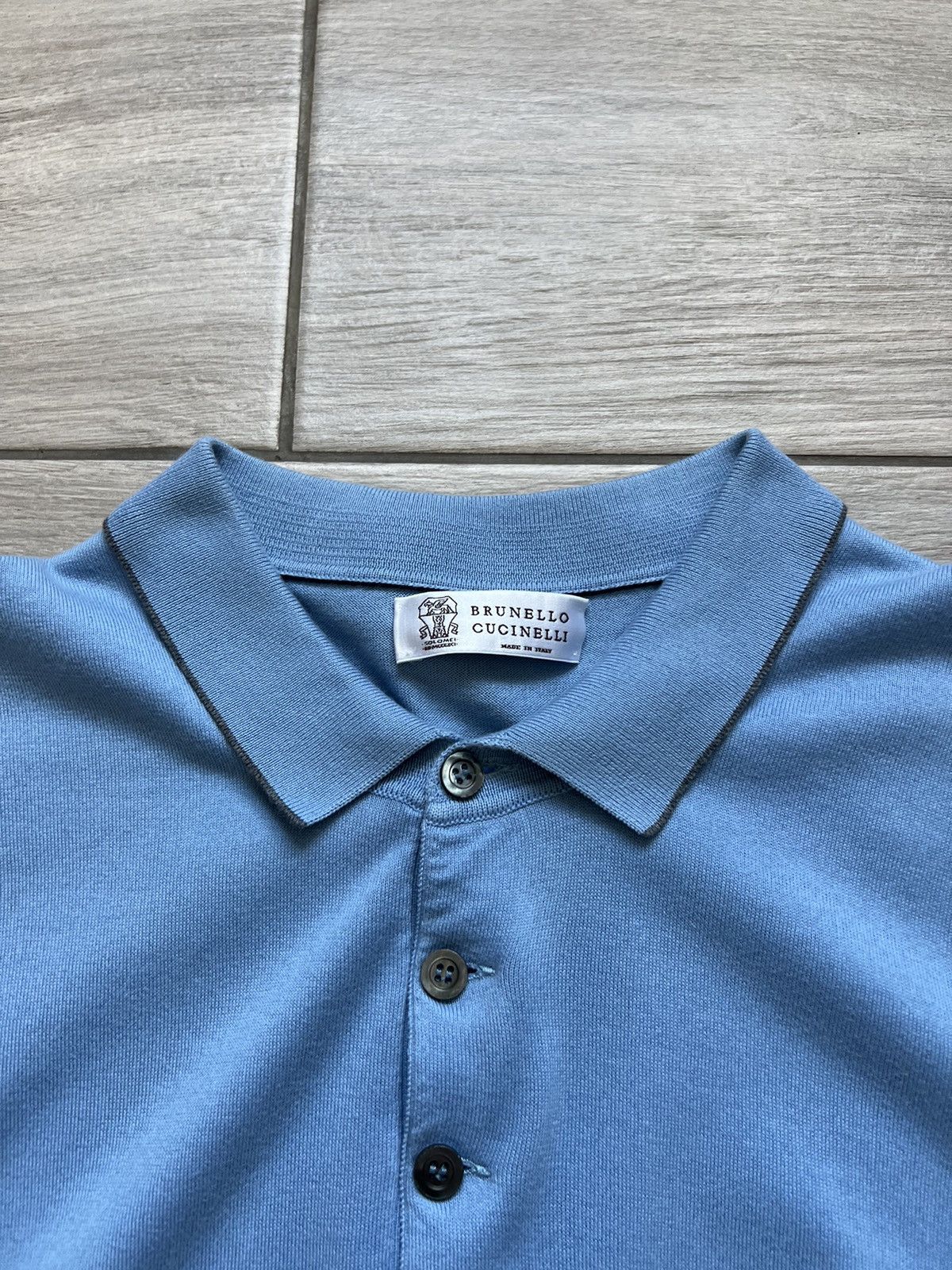Brunello Cucinelli RARE Luxury Brunello Cucinelli T-Shirt Size US L / EU 52-54 / 3 - 4 Thumbnail