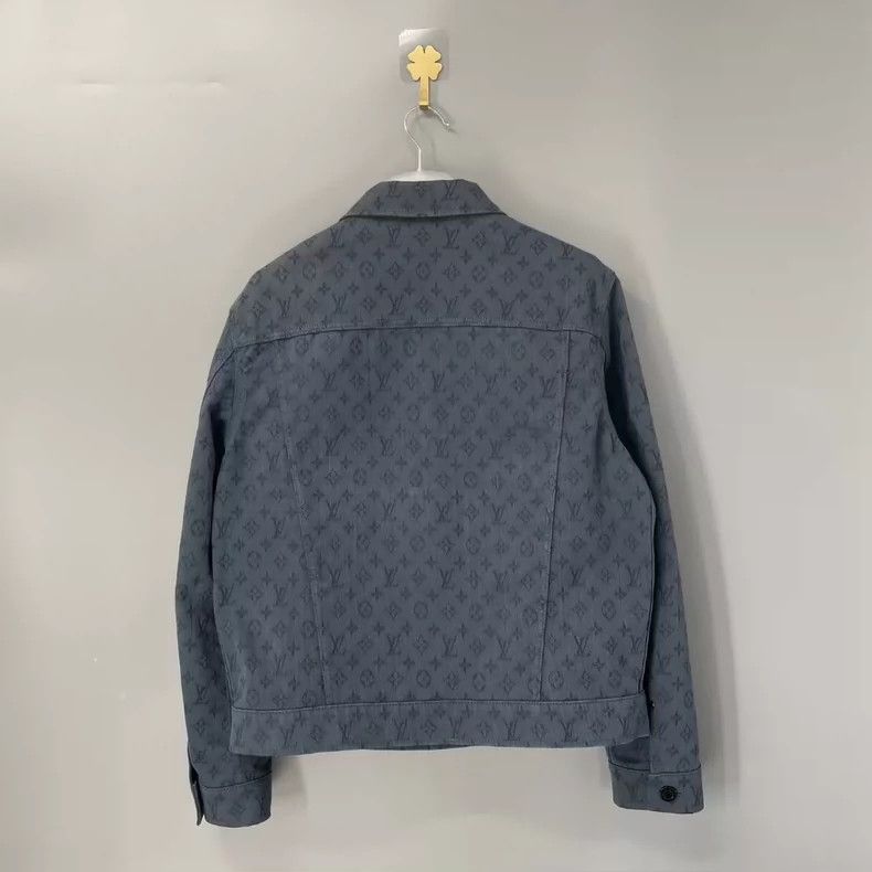 Louis Vuitton louis vuitton Classic denim jacket with Logo jacket 2501-N Size US M / EU 48-50 / 2 - 2 Thumbnail