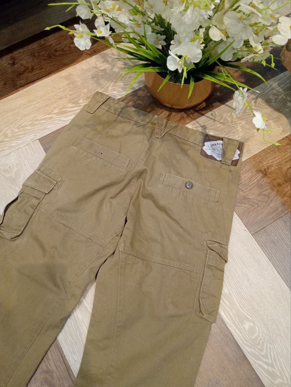 PPFM JAPANESE PPFM ANARCHY DENIM EUSTERN ROCK CARGO PANTS Size US 32 / EU 48 - 9 Thumbnail