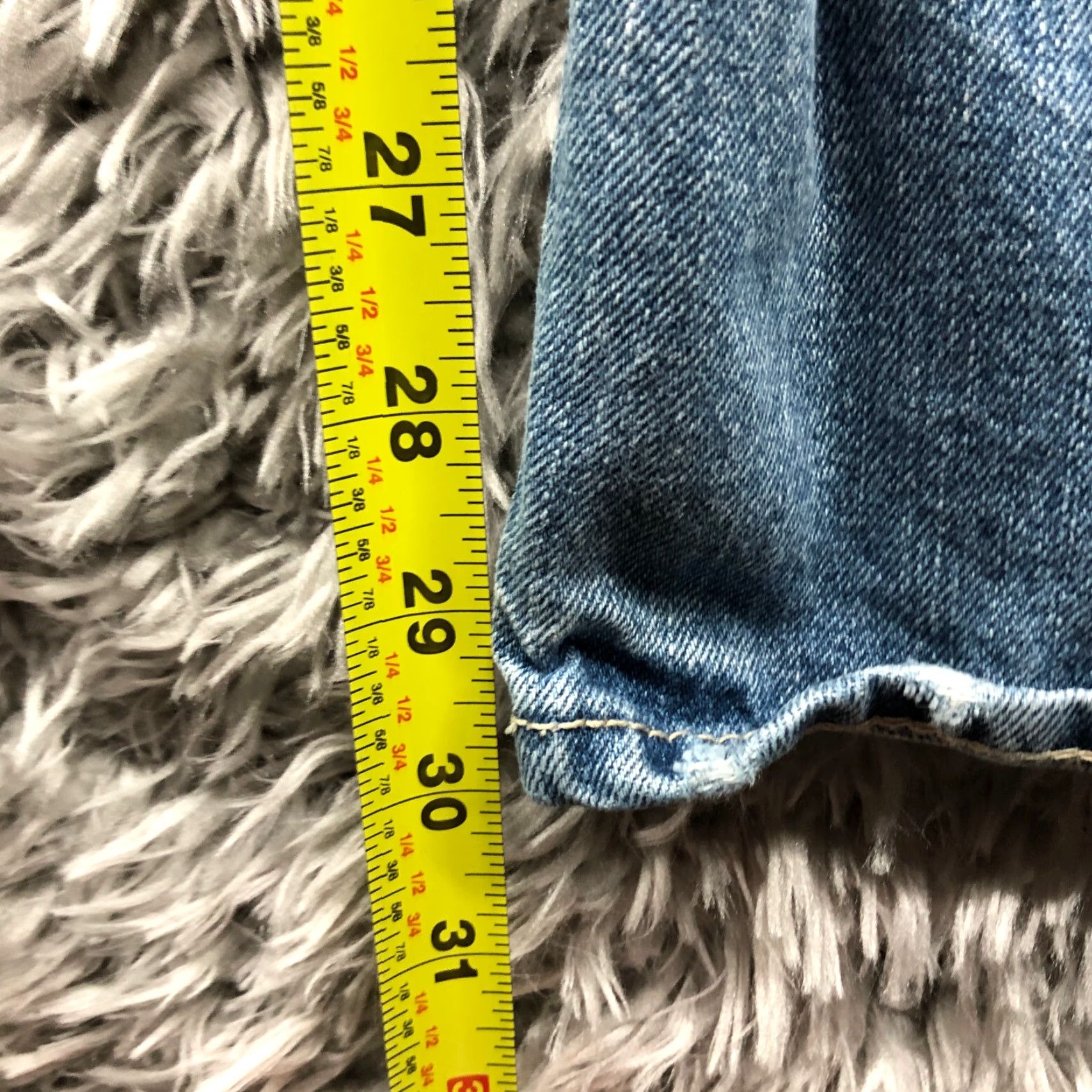 Vintage Aeropostale Jeans Mens Size 33x34 Mid Rise Straight Leg Dark Wash Blue Denim Size US 33 - 3 Thumbnail