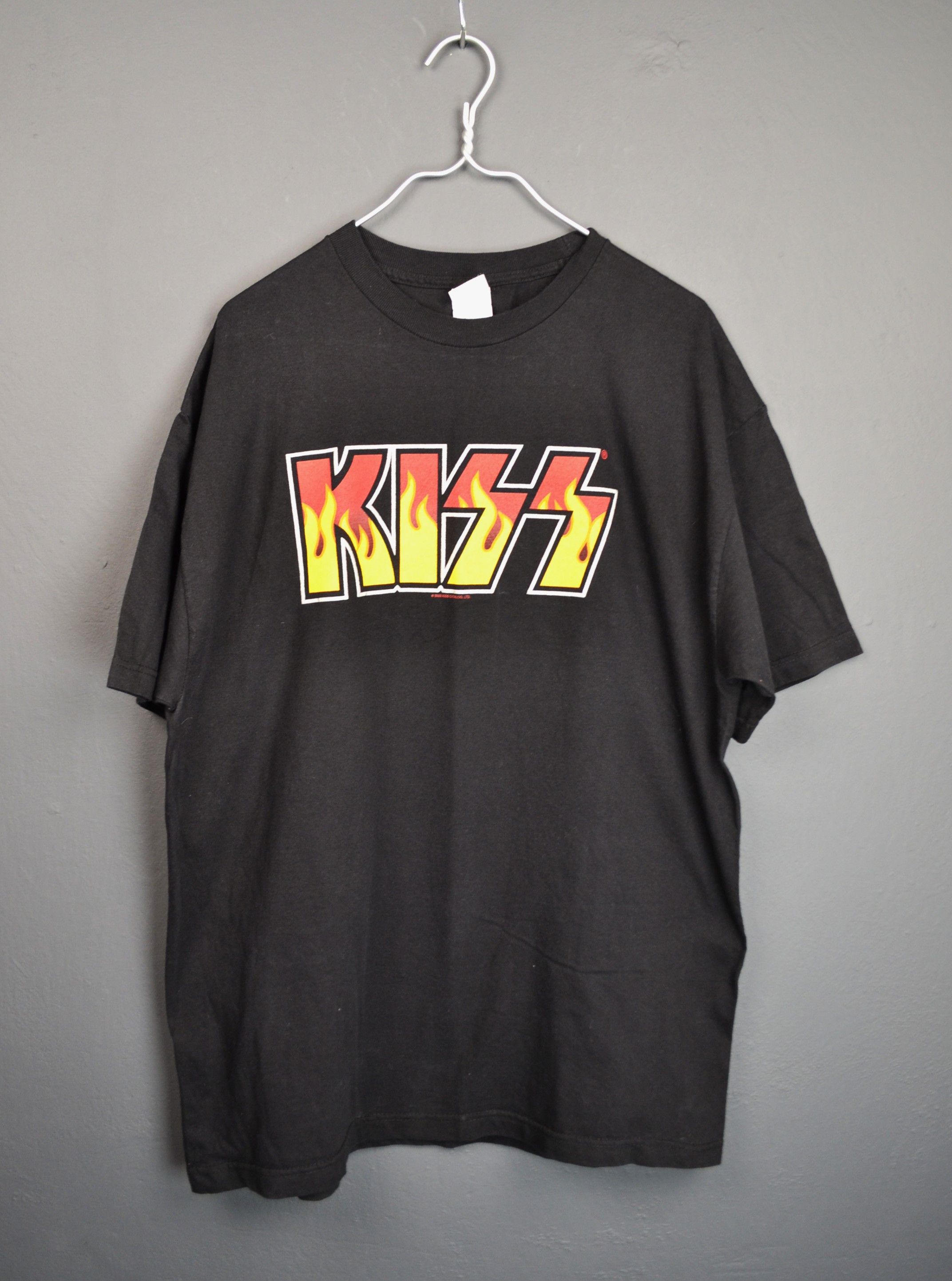 Band Tees Vintage Kiss Band T Shirt XL Black 2005 Catalog Tee Size US XL / EU 56 / 4 - 2 Thumbnail