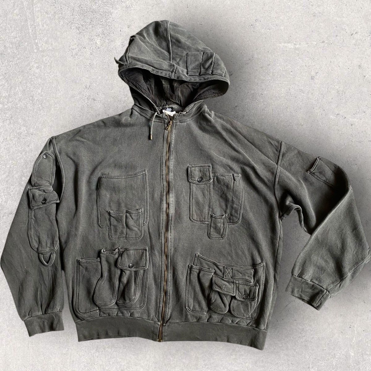 AW03 Multi Cargo Hoodie