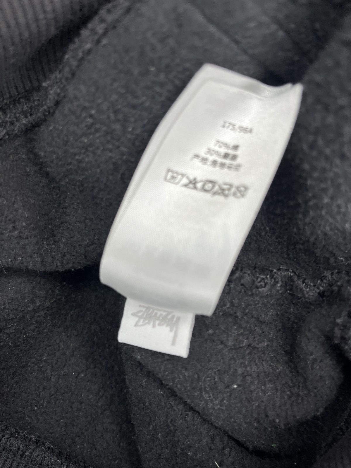 Stussy Black Basic Logo Stussy Hooded Zip Up Size US M / EU 48-50 / 2 - 8 Thumbnail