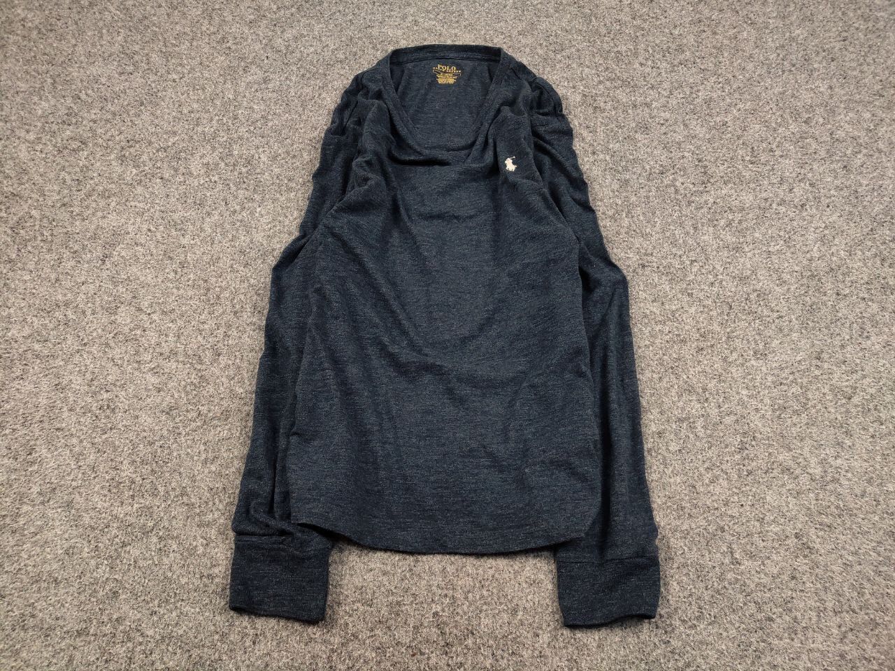 Polo Ralph Lauren Polo Ralph Lauren light long sleeve Dark Blue logo t shirt Size US M / EU 48-50 / 2 - 2 Thumbnail