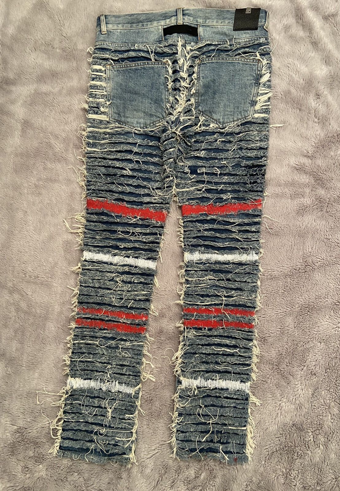 1017 ALYX 9SM Alyx X Blackmeans destroyed denim Size US 30 / EU 46 - 2 Thumbnail