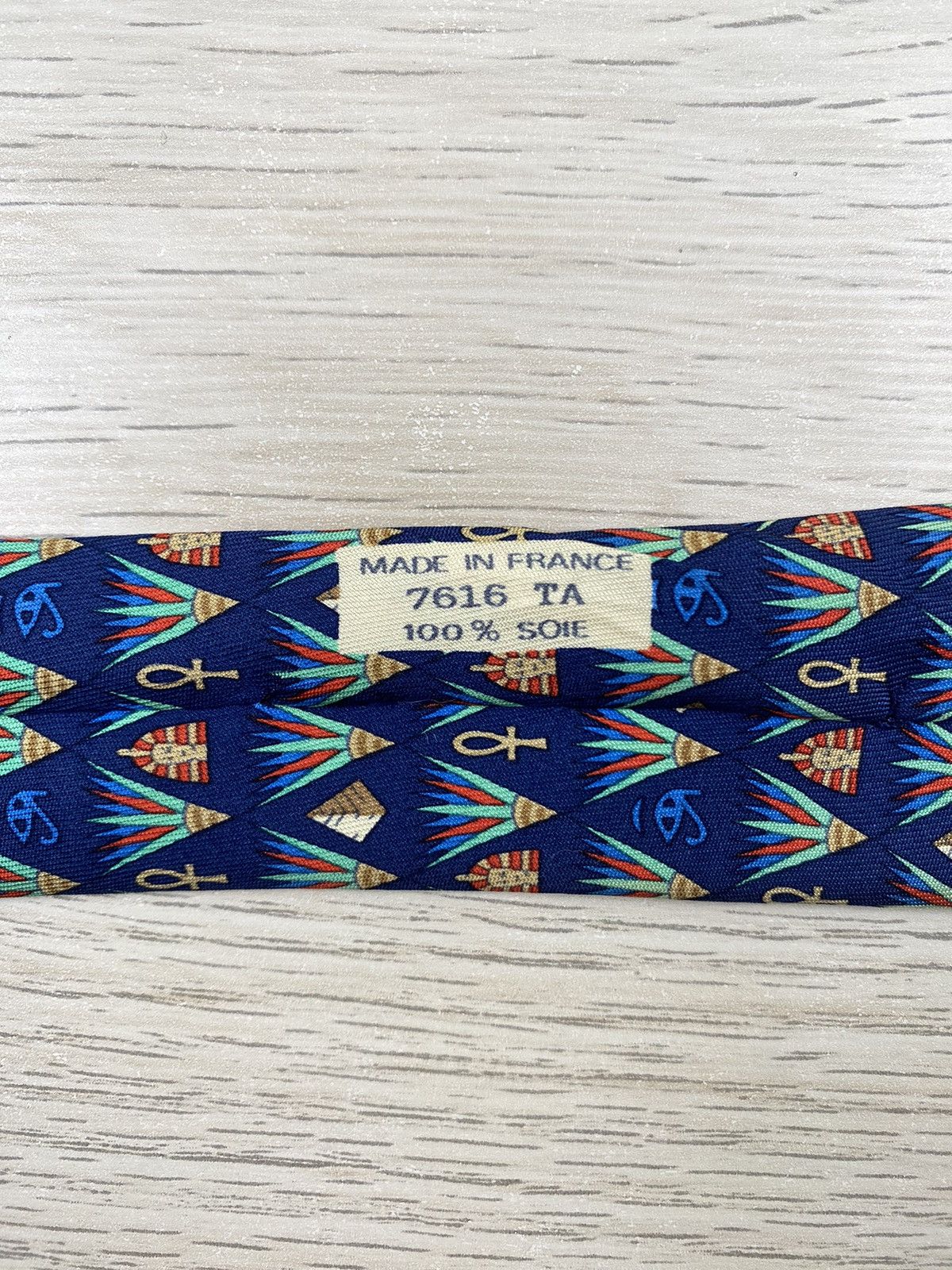 Hermes Hermes Silk Tie T49 Size ONE SIZE - 6 Thumbnail