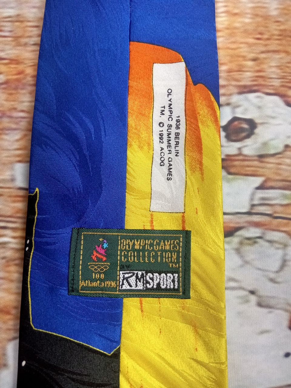 USA Olympics Vintage 1996 Olympic Games Collection Silk Tie Size ONE SIZE - 6 Thumbnail
