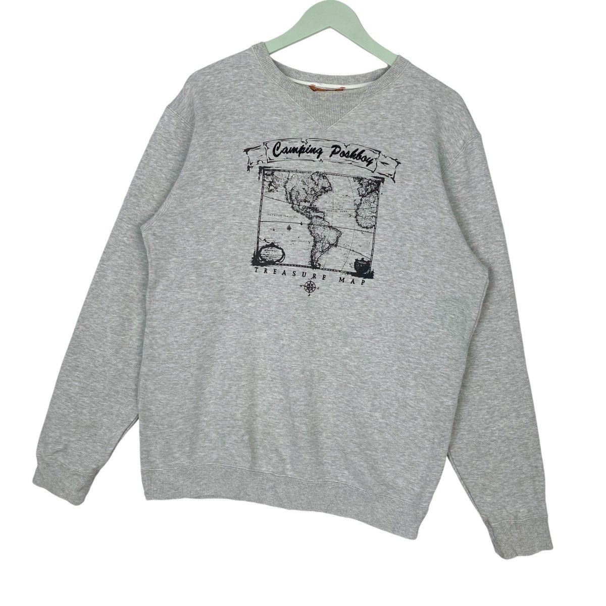 Designer × Vintage Camping Posh Boy Big Logo Sweatshirt Crewneck Pullover Jumpe Size US M / EU 48-50 / 2 - 3 Thumbnail