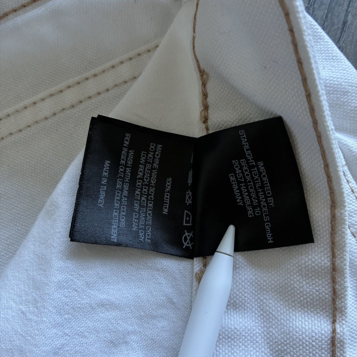 Karl Kani Y2K KARL KANI White Canvas Carpenter Pants Size US 36 / EU 52 - 4 Thumbnail