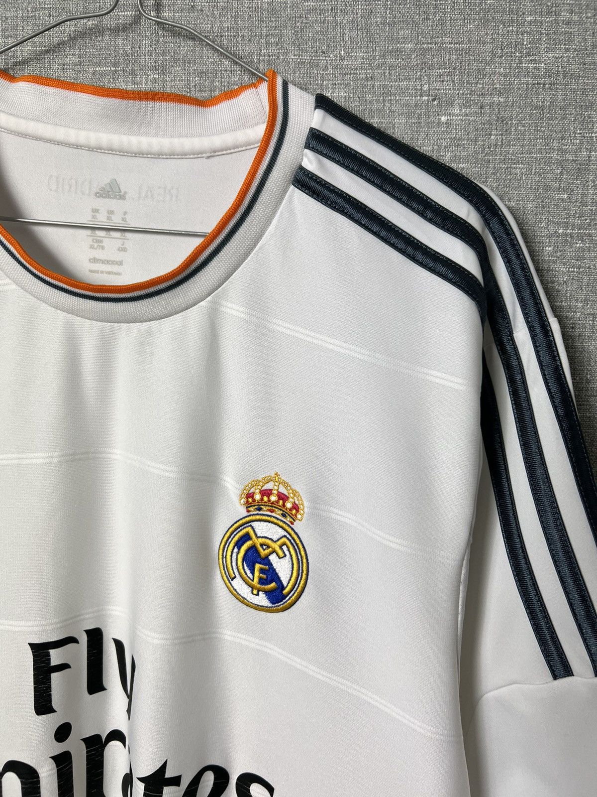 Adidas #9 BENZEMA Real Madrid 2013/14 Adidas Home Jersey Size US XL / EU 56 / 4 - 4 Thumbnail