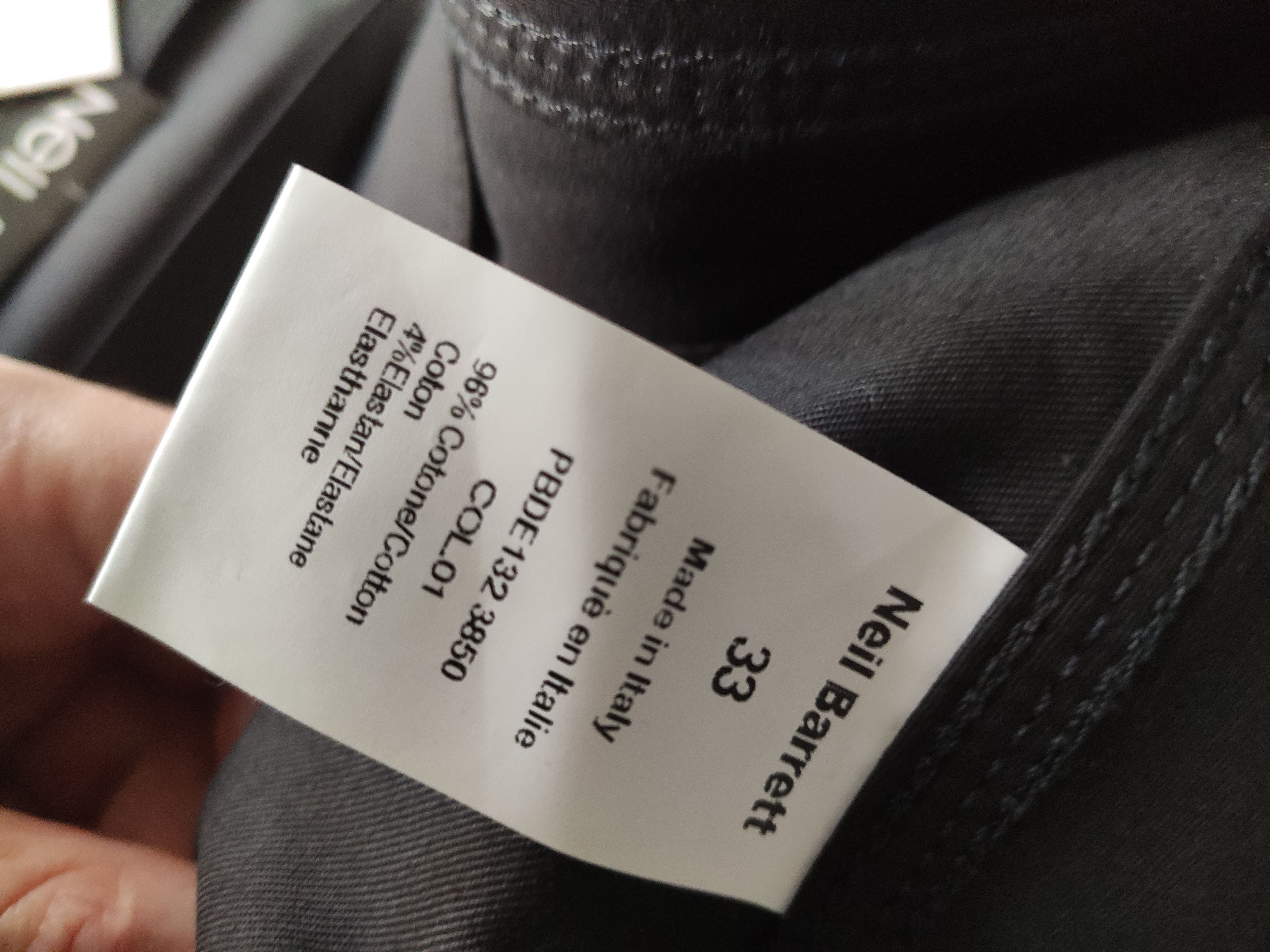 Neil Barrett NEIL BARRETT biker jeans 33 BNWT Size US 33 - 4 Thumbnail
