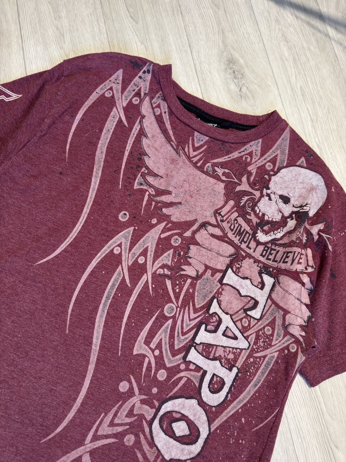 Tapout Vintage Tapout Cross Shirt Size US L / EU 52-54 / 3 - 4 Thumbnail