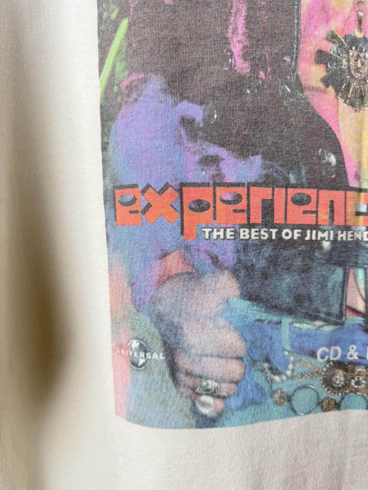 Jimi Hendrix 💥 Rare! 1990’s Vintage Jimi Hendrix Longsleeve Big Print Size US XL / EU 56 / 4 - 5 Thumbnail