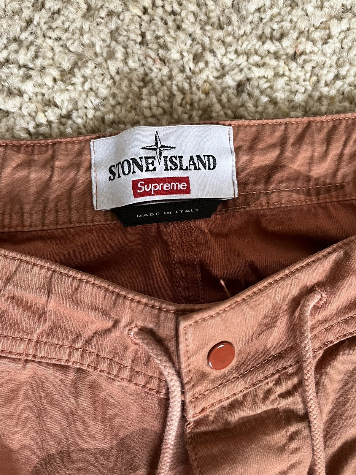 Stone Island × Supreme Stone Island Supreme Cargo Pants Size US 32 / EU 48 - 5 Thumbnail