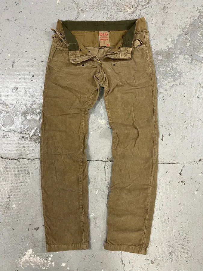 Dolce & Gabbana × Vintage AW2006 Dolce & Gabbana Brown Utility Studded Pants Size US 32 / EU 48 - 9 Thumbnail