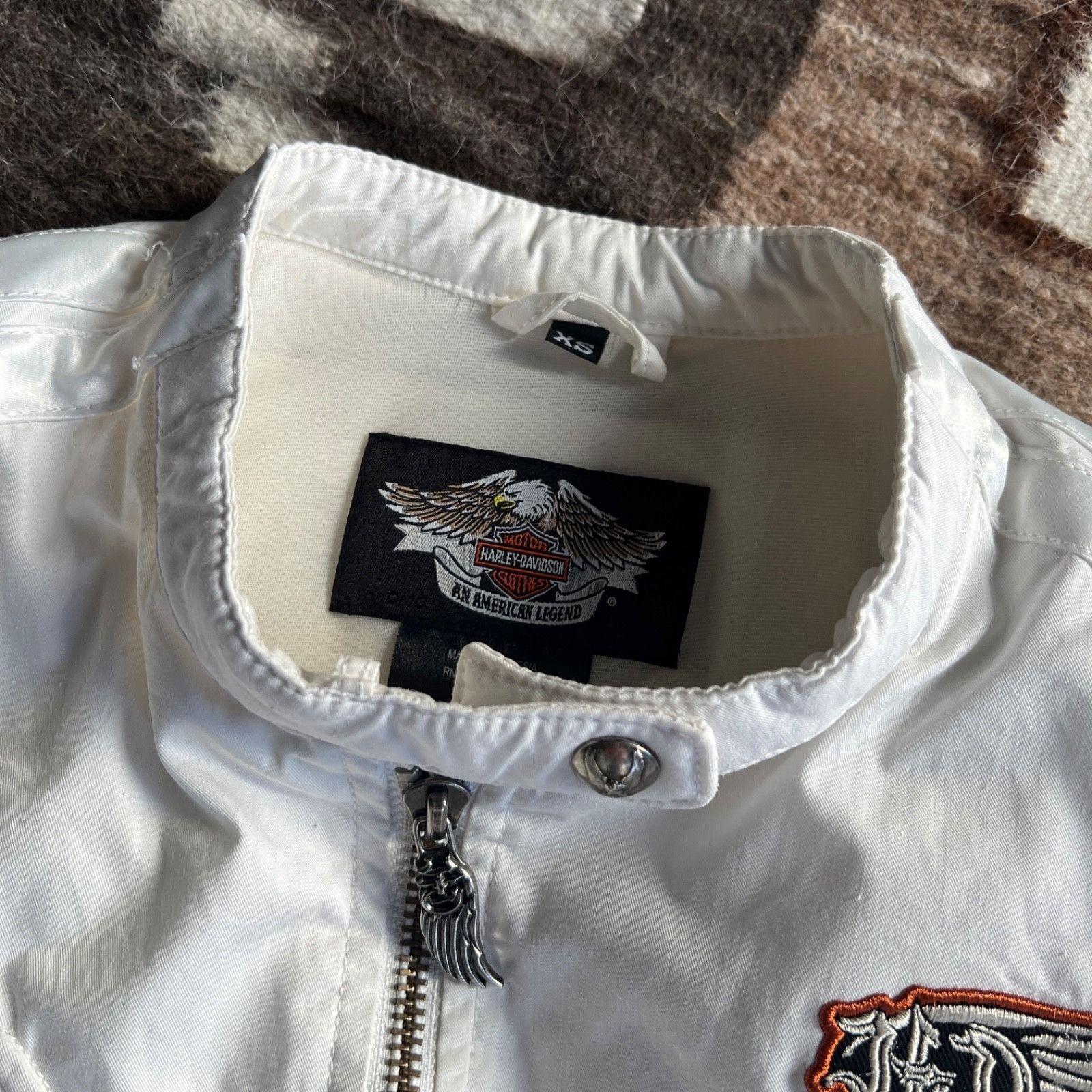 Harley Davidson Harley Davidson Y2K Biker Moto Jacket 9933AC Size XS / US 0-2 / IT 36-38 - 11 Thumbnail