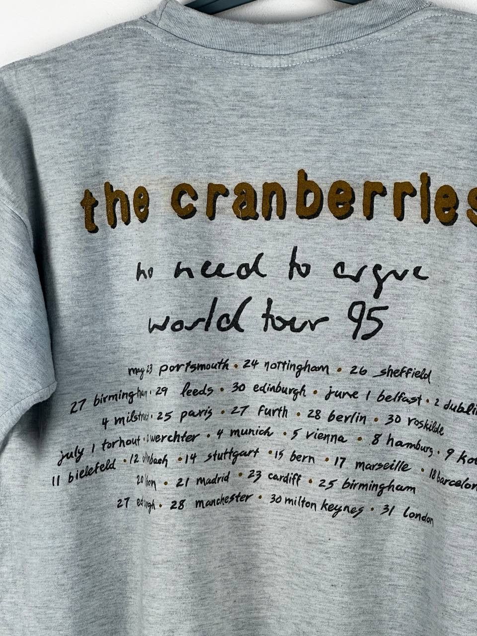 Band Tees × Vintage Vintage The Cranberries No Need To Argue Shirt Size US M / EU 48-50 / 2 - 10 Thumbnail