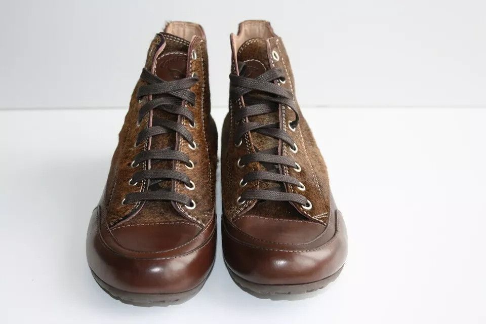Cooper CANDICE COOPER women's leather sneakers boots Size US 9 / IT 39 - 4 Thumbnail
