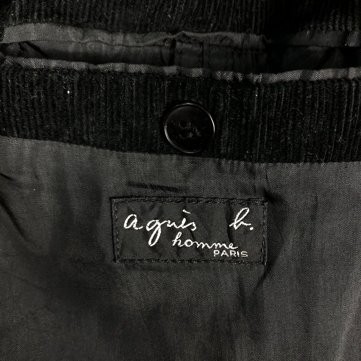 agnes b. 🔥Vintage Chore Jacket Rich Black Agnes. B France Size US M / EU 48-50 / 2 - 18 Thumbnail