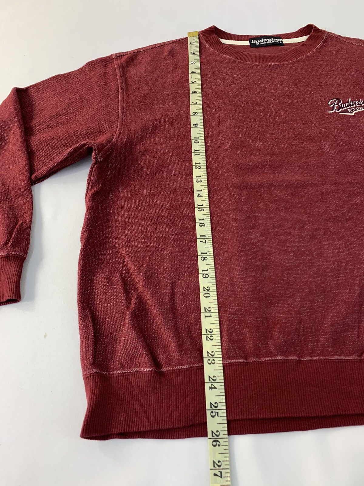 Budweiser 90s Budweiser St. Louis Embroidery Logo Crewneck Size US L / EU 52-54 / 3 - 9 Thumbnail