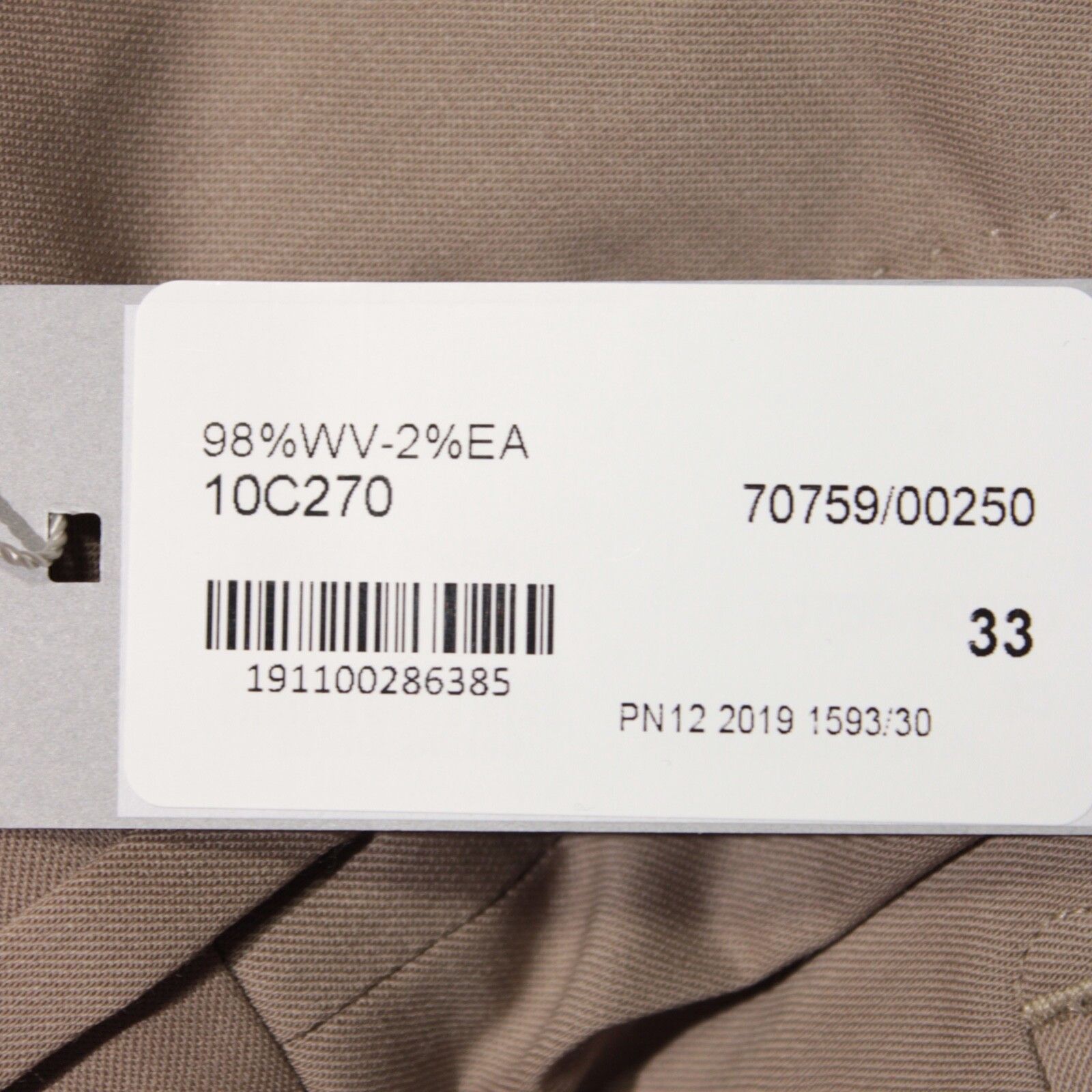 Zanella Zanella New with tags Dress Pants Size 33 US In Beige Size US 33 - 4 Thumbnail