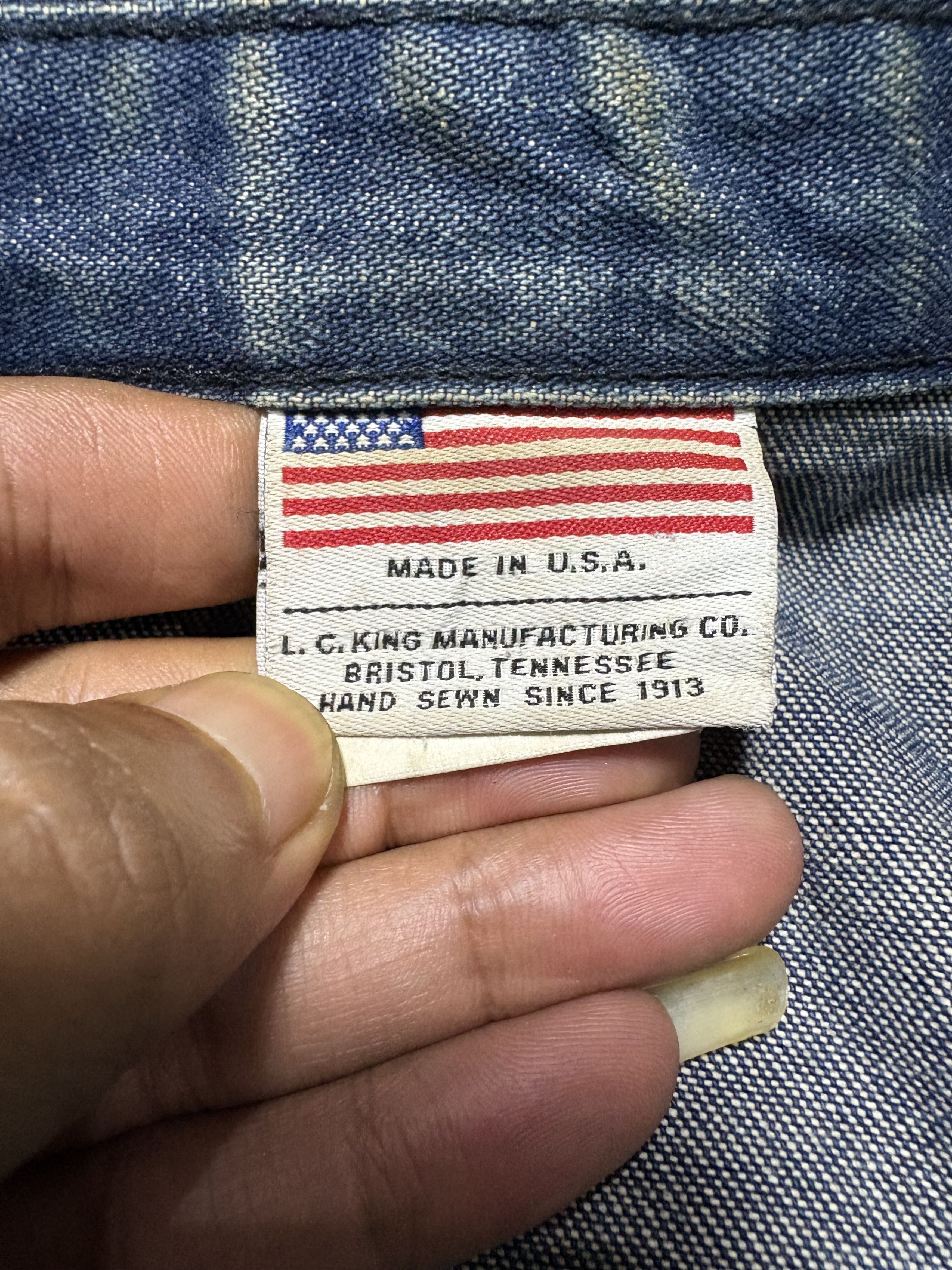 Pointer Vintage 90's Pointer chore jacket denim Size US S / EU 44-46 / 1 - 8 Thumbnail