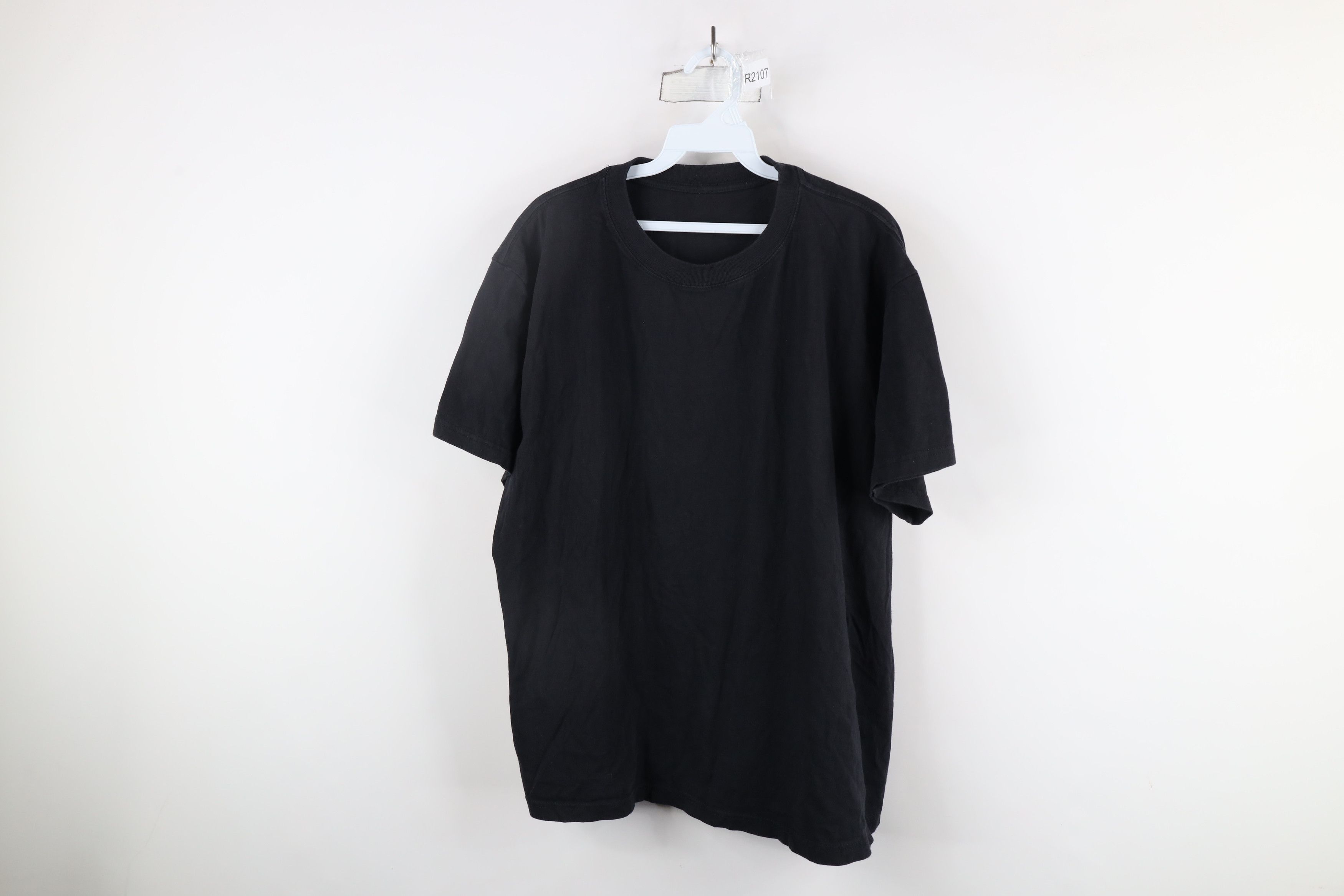 Vintage Vintage 90s Streetwear Short Sleeve T-Shirt Black Cotton Size US XL / EU 56 / 4 - 1 Thumbnail