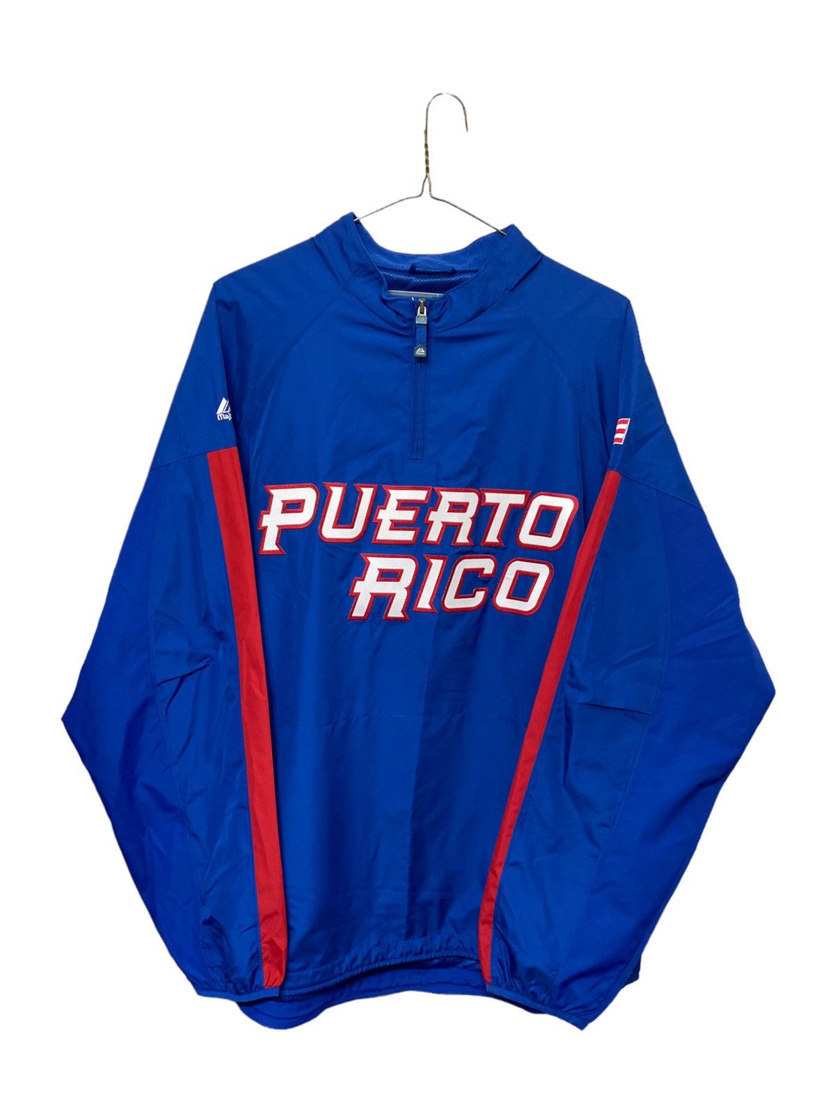 MLB × Majestic × Vintage Vintage Majestic Puerto Rico Cool Base 1/4 ...