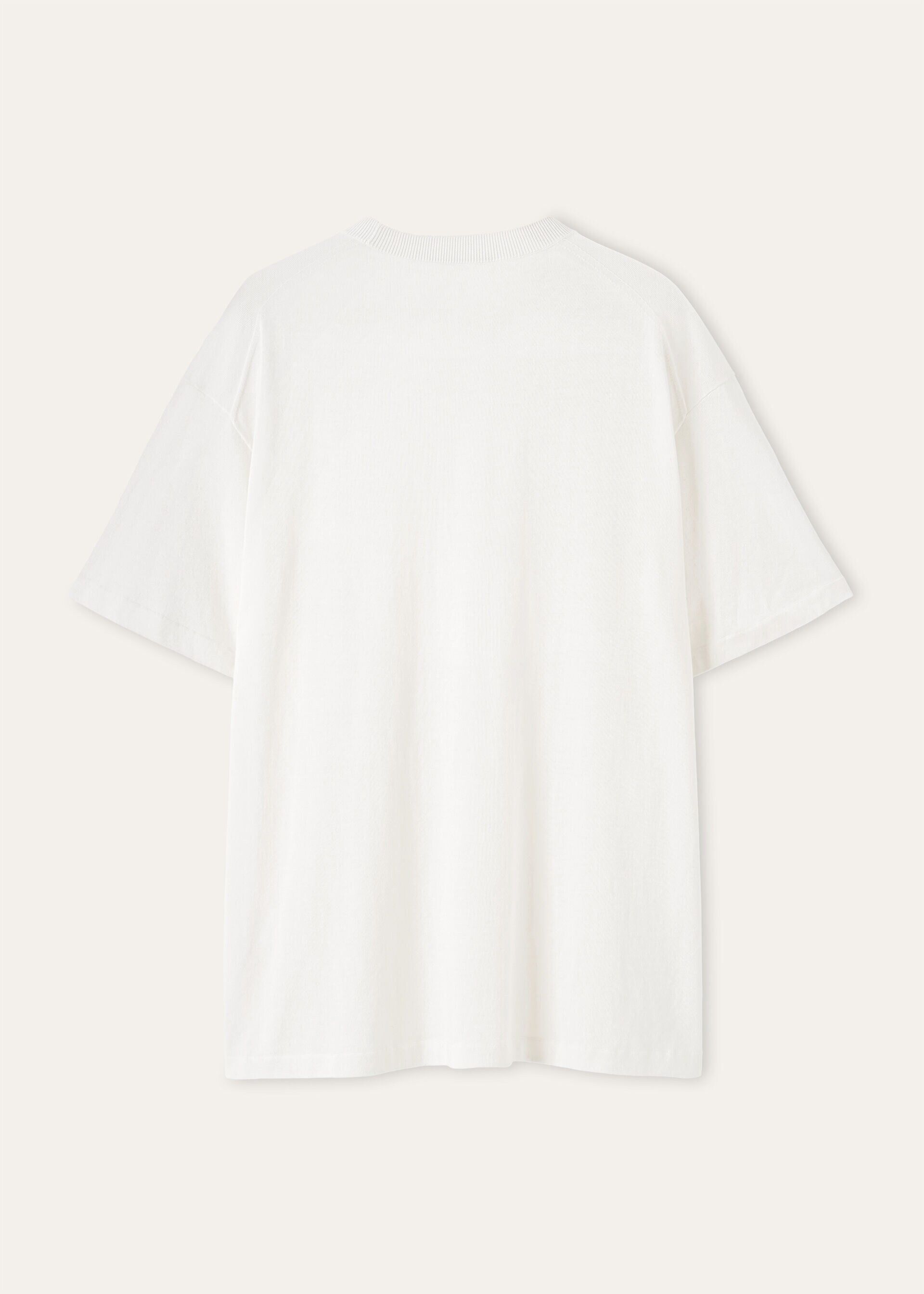 Loro Piana os11x0526 FAQ8157 Angera Crewneck T-Shirt in White Size XS / US 0-2 / IT 36-38 - 6 Thumbnail