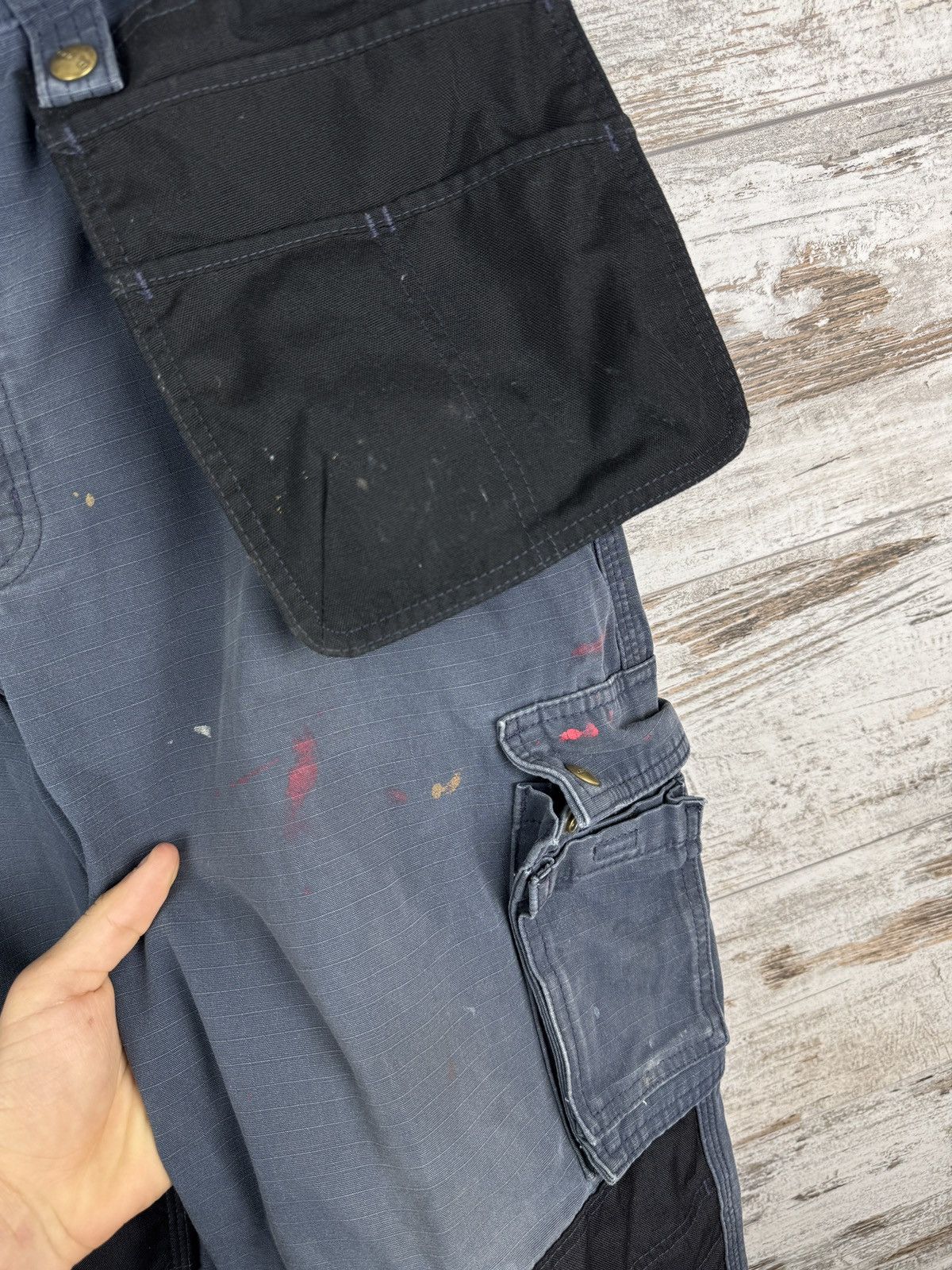Carhartt Distressed Vintage Carhartt Workwear Double Knee Cargo pants Size US 34 / EU 50 - 9 Thumbnail