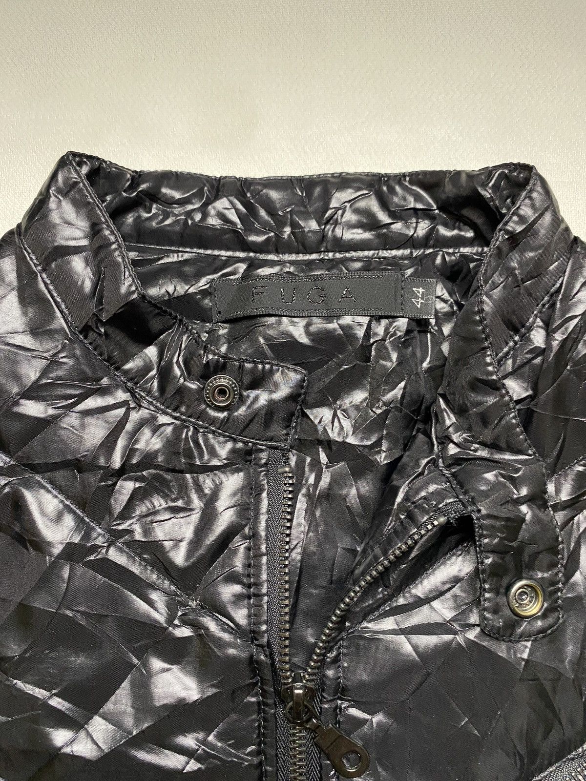 GOSTAR DE FUGA 2000s Fuga Puffer Down Jacket Shiny Finish and Ribbed Cuffs Size US S / EU 44-46 / 1 - 6 Thumbnail