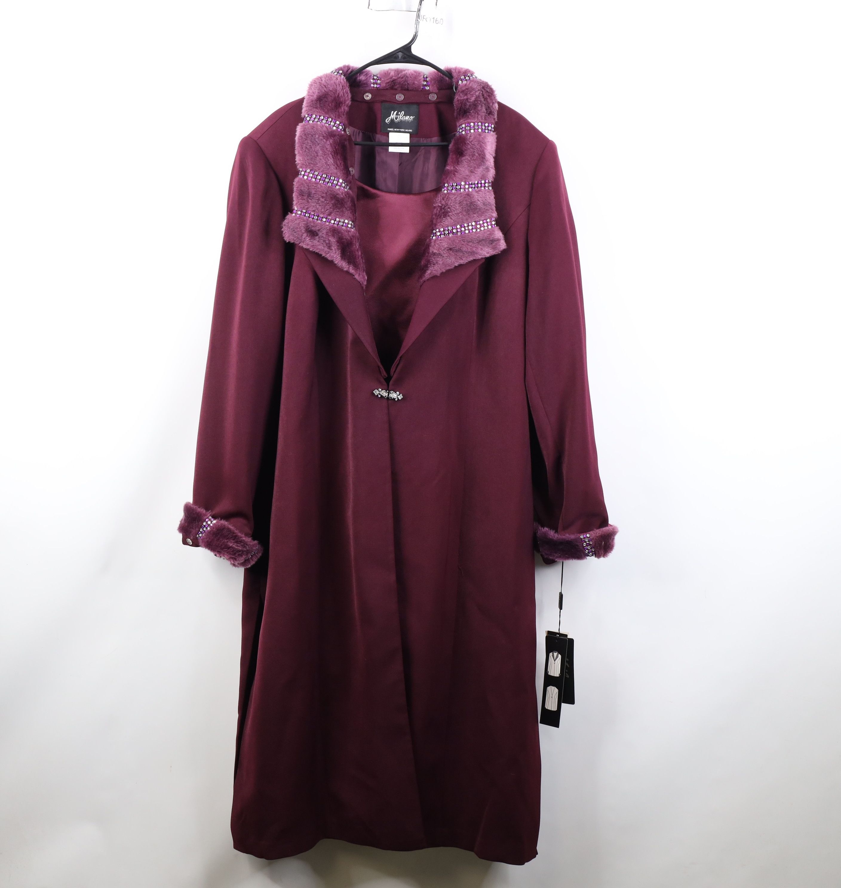 Vintage Deadstock Vintage 90s Streetwear Clasp Pennylane Jacket Coat Size 4XL / US 24-26 - 1 Thumbnail