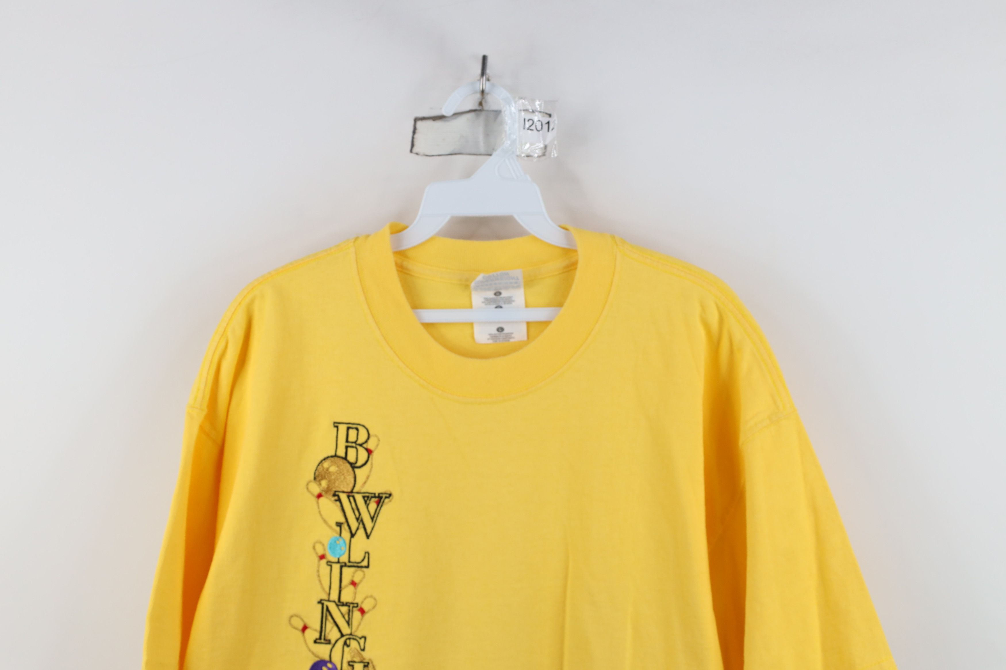 Vintage Vintage 90s Streetwear Spell Bowling Short Sleeve T-Shirt Size US L / EU 52-54 / 3 - 2 Thumbnail