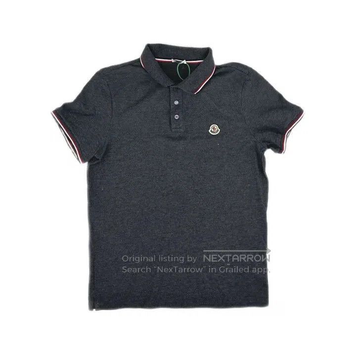 Moncler Moncler Men's Short Sleeve Polo Shirt. Size US M / EU 48-50 / 2 - 2 Thumbnail