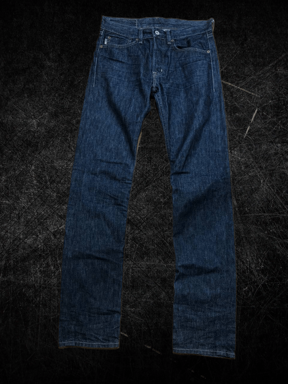 Polo Ralph Lauren RL Ralph Lauren Spencer Slim blue distressed denim jeans Size US 30 / EU 46 - 1 Thumbnail